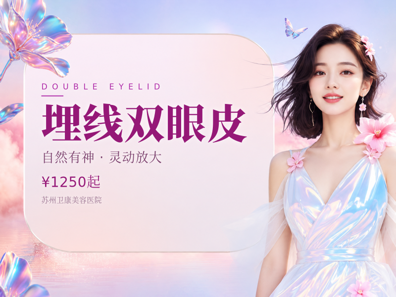 埋线双眼皮