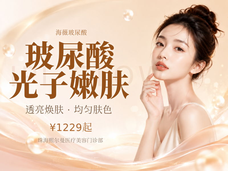 海薇M+玻尿酸1mL+唇毛+腋毛+光子嫩肤+深层清洁+面膜