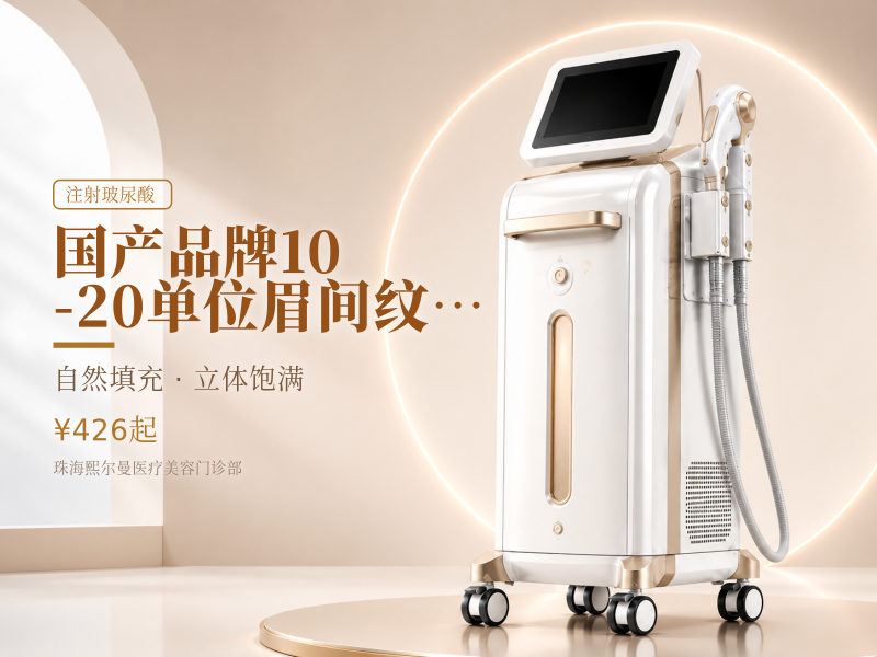 国产品牌 | 10-20单位 | 眉间纹|鱼尾纹|鼻背纹(3选1)
