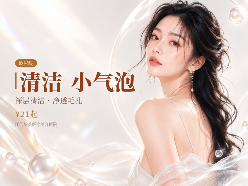 [清洁套餐 ]小气泡美肤+玻尿酸精华导入