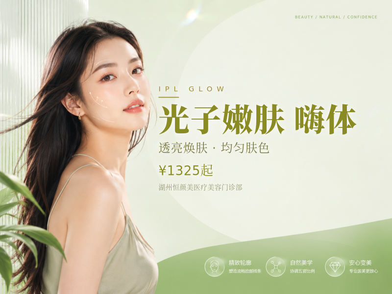 丝丽516+光子嫩肤+嗨体水光淡化细纹补水保湿嫩肤收缩毛孔嫩肤套餐