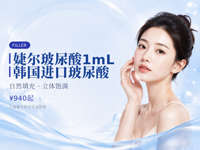 婕尔玻尿酸1mL|韩国进口玻尿酸