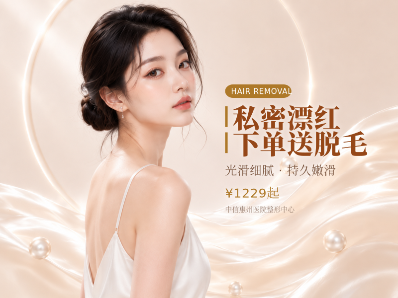 私密漂红 下单送脱毛