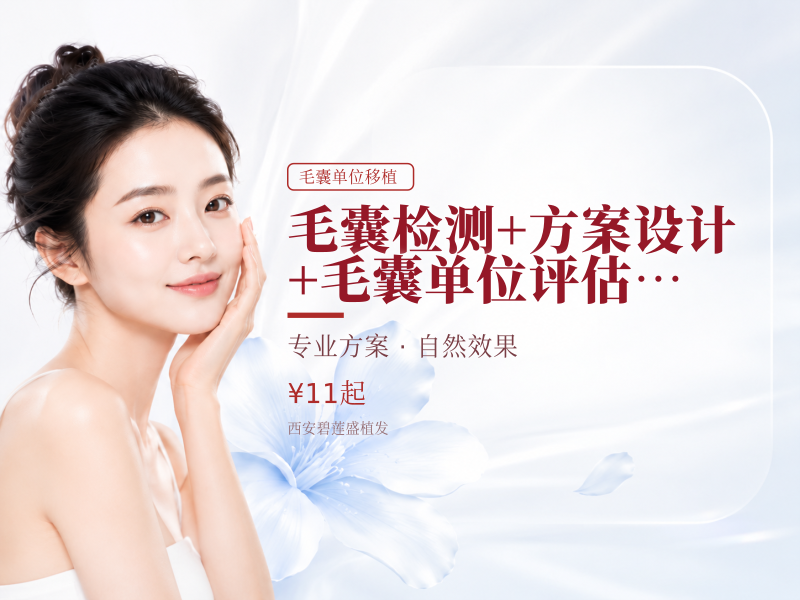 毛囊检测+方案设计+毛囊单位评估+脱发等级测定
