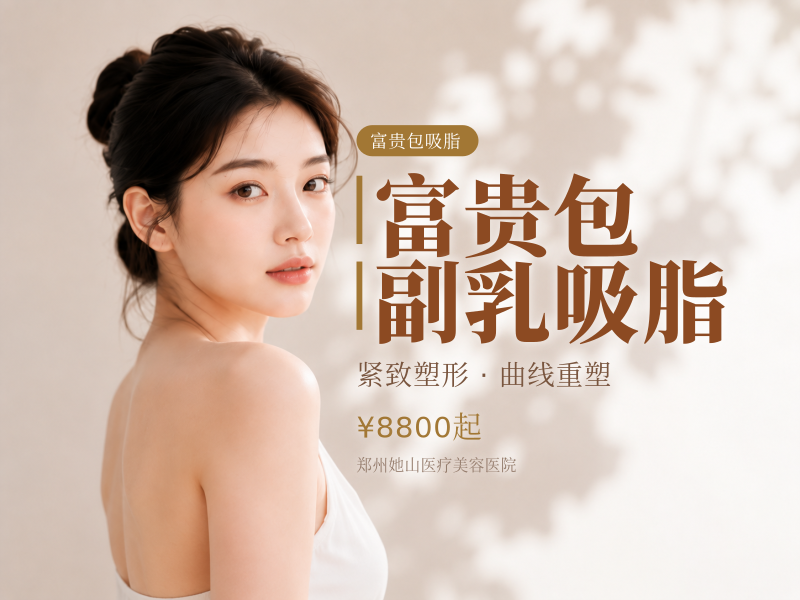 富贵包/副乳吸脂（2选1）