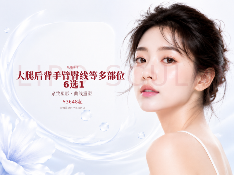 大腿后背手臂臀线等多部位 6选1