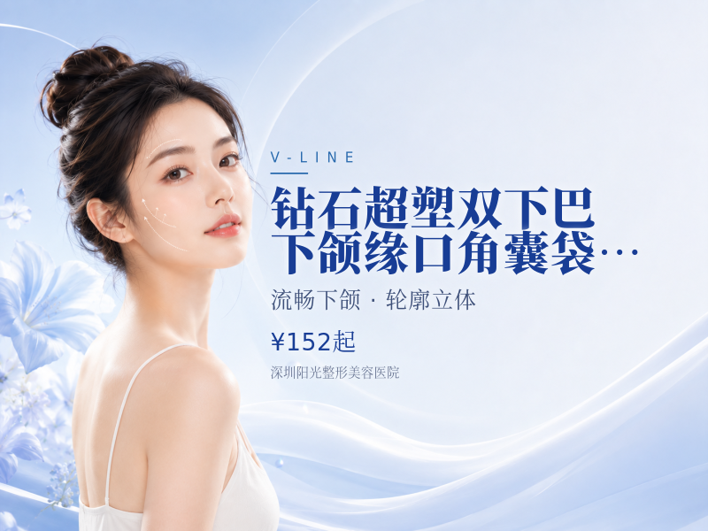 钻石超塑双下巴/下颌缘/口角囊袋3选1