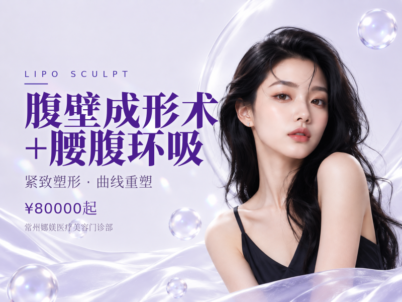 腹壁成形术+腰腹环吸