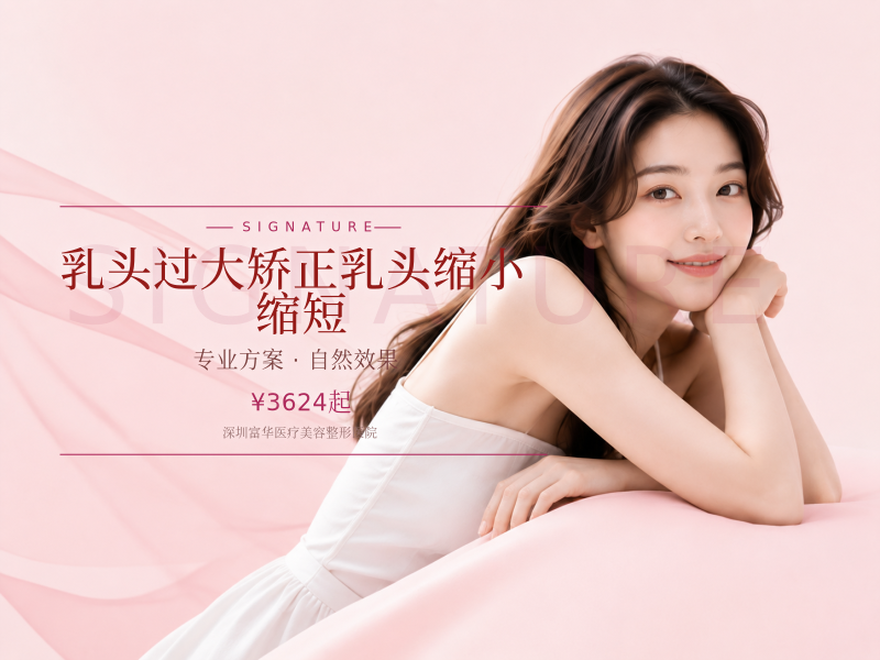 乳头过大矫正乳头缩小/缩短