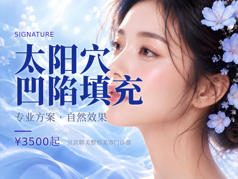 太阳穴凹陷填充