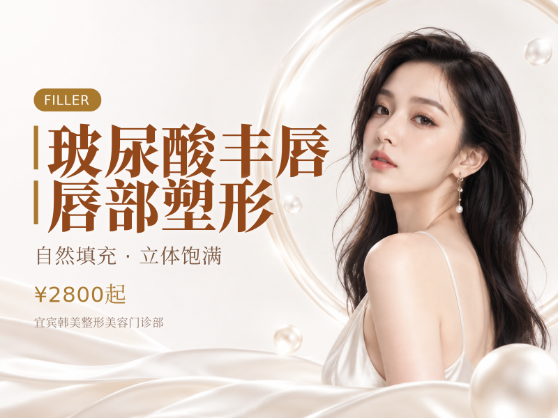 玻尿酸丰唇/唇部塑形