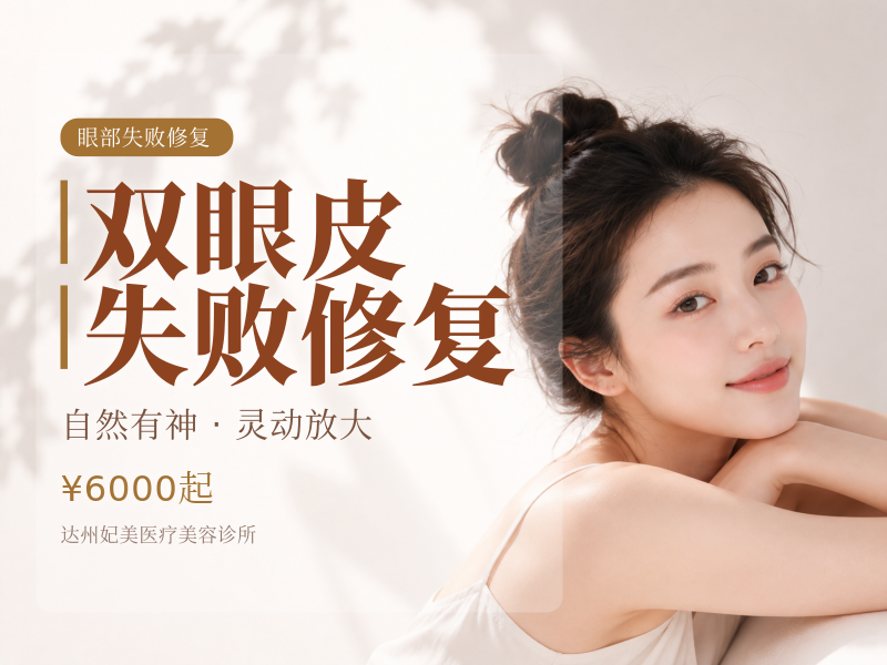 双眼皮失败修复
