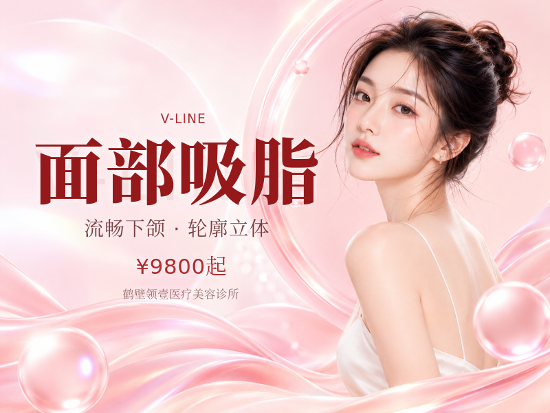 面部吸脂（双下巴 / 下颌缘二选一）