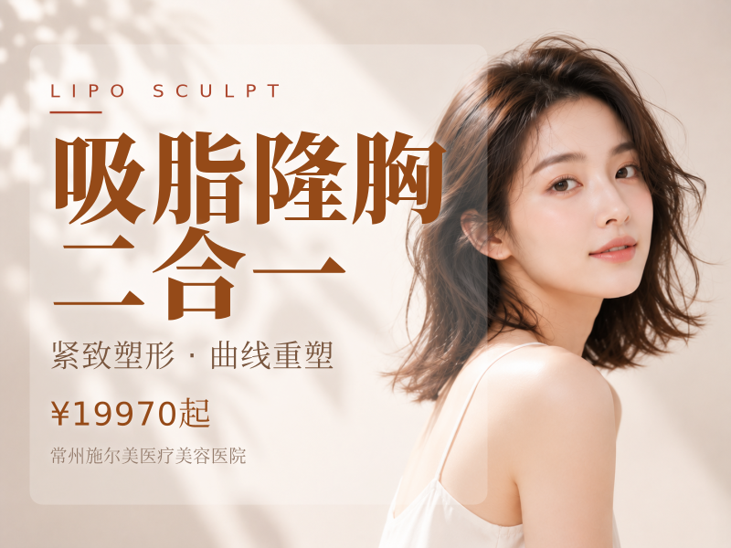 吸脂隆胸二合一