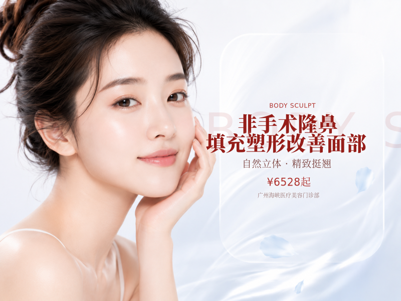 非手术隆鼻·填充塑形·改善面部