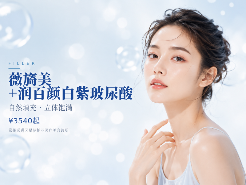 薇旖美+润百颜白紫玻尿酸