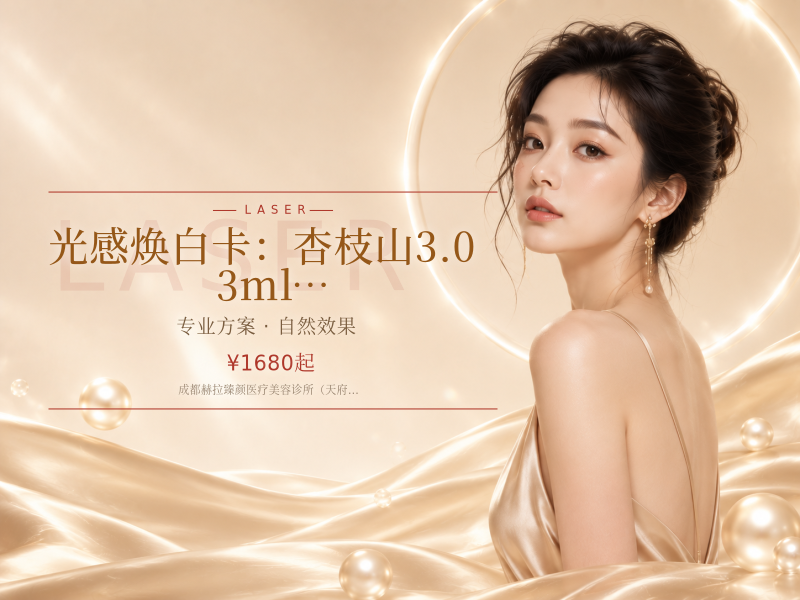 光感焕白卡：杏枝山3.0 3ml+润白颜啵啵2ml+定制氨甲环酸