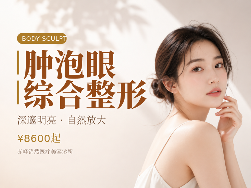 肿泡眼综合整形（去脂+塑形）