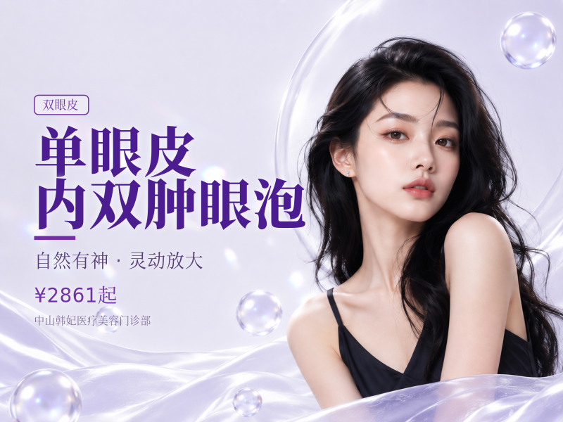 单眼皮/内双/肿眼泡