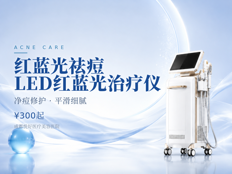 【红蓝光祛痘|LED红蓝光治疗仪】