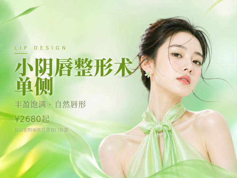 小阴唇整形术 单侧