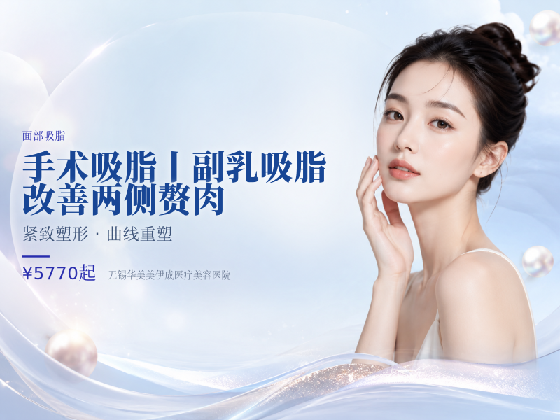 手术吸脂丨副乳吸脂 改善两侧赘肉