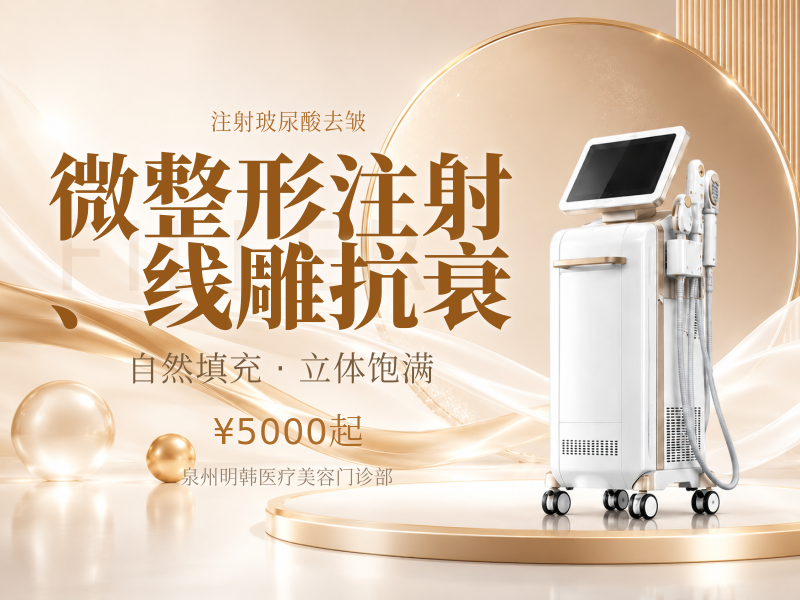 微整形注射、线雕抗衰