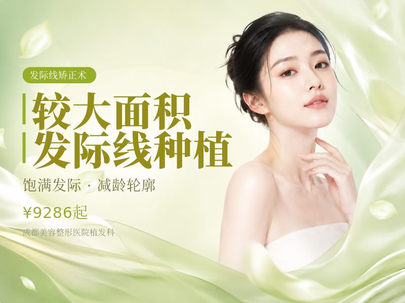 较大面积发际线种植
