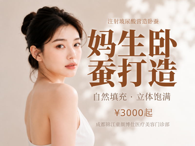 妈生卧蚕打造