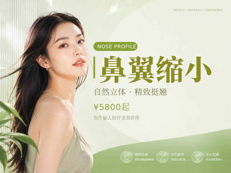 鼻翼缩小