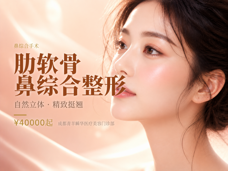 肋软骨鼻综合整形