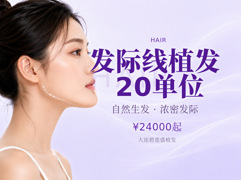 发际线植发20单位