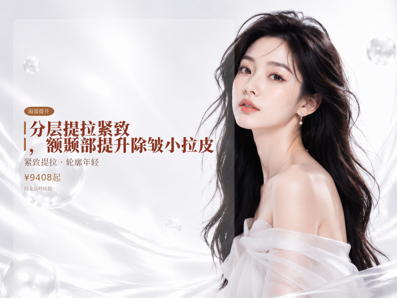 分层提拉紧致，额颞部提升除皱小拉皮