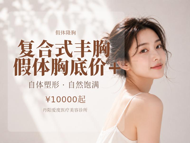 复合式丰胸（假体+脂肪） 假体胸底价+