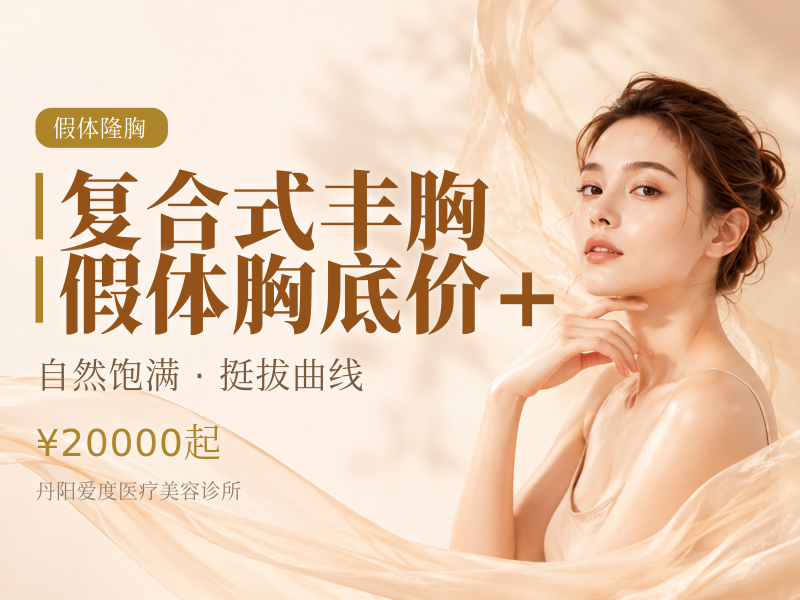 复合式丰胸（假体+双环悬吊） 假体胸底价+