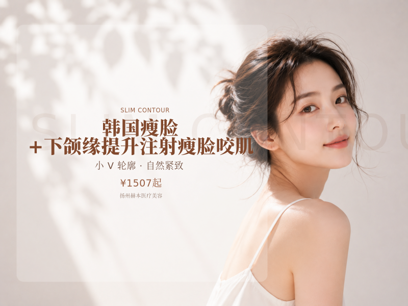 韩国瘦脸+下颌缘提升注射瘦脸/咬肌