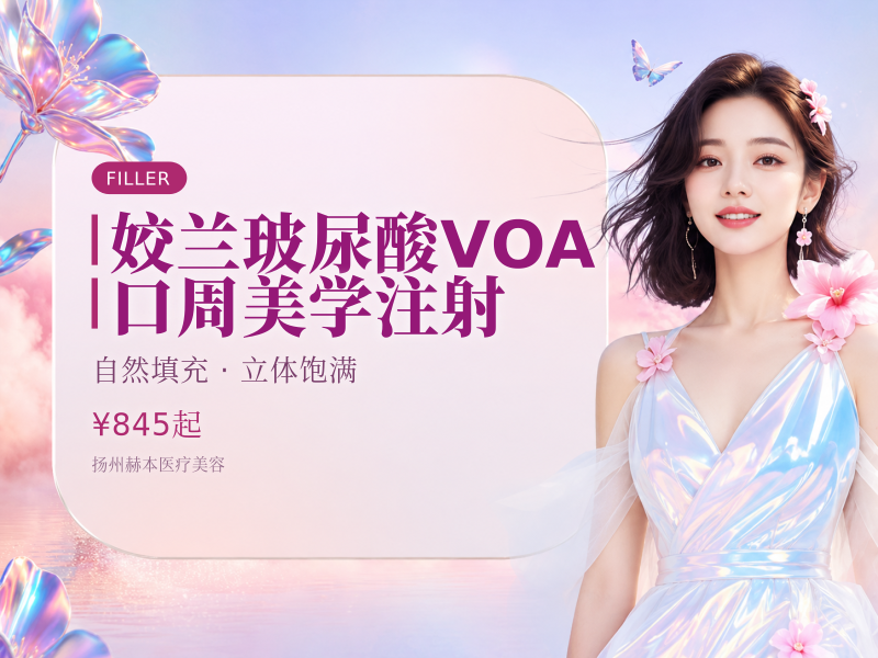 姣兰玻尿酸（含注射费）VOA口周美学注射