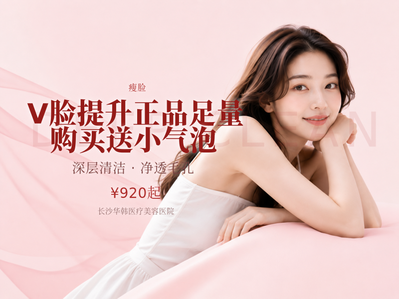 V脸提升正品足量 限新客购买 送小气泡