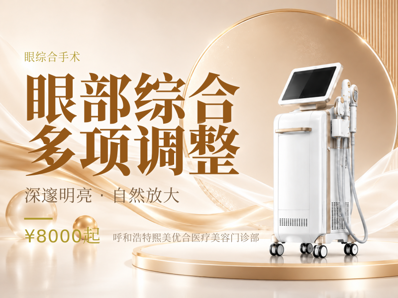 眼部综合多项调整