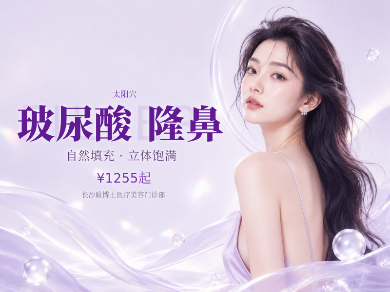 甄选玻尿酸6支 太阳穴处|隆鼻|鼻唇沟|鼻基底|下颌缘|面部