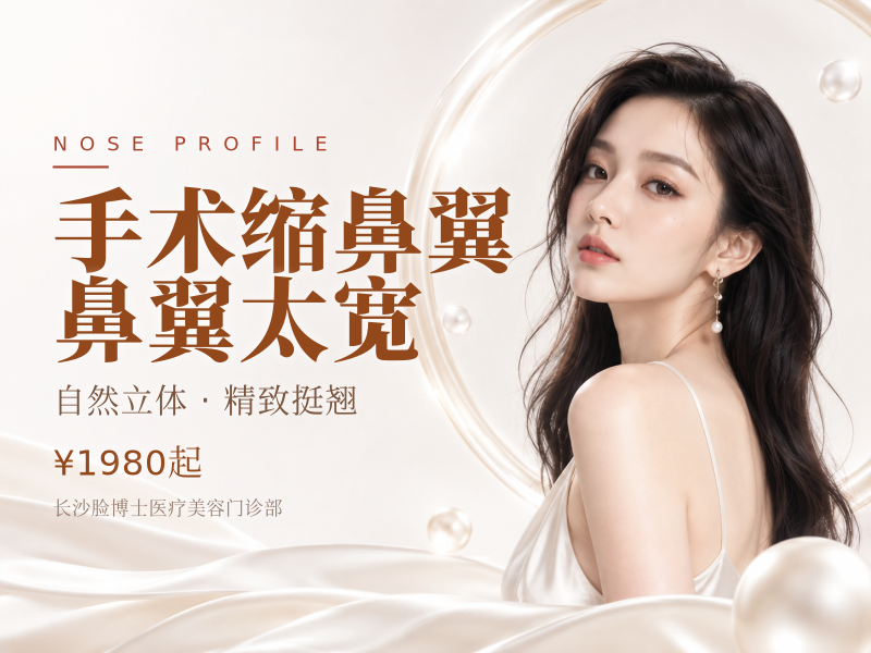 手术缩鼻翼 | 鼻翼太宽