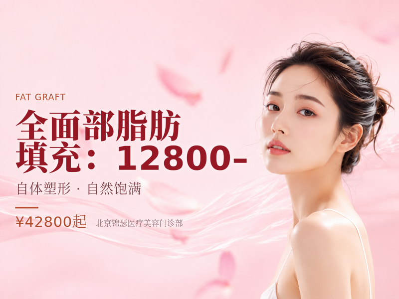 全面部脂肪填充：12800–