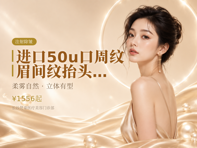 进口50u 口周纹/眉间纹/抬头纹/鼻背纹 正品
