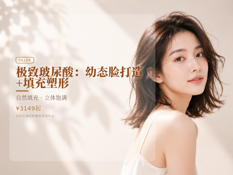极致玻尿酸：幼态脸打造+填充塑形
