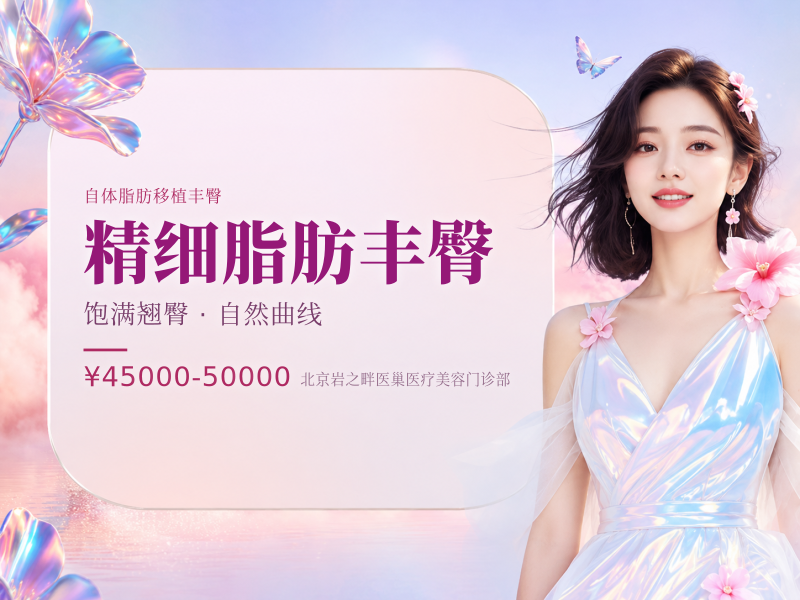 精细脂肪丰臀（含臀沟 / 蜜桃臀）