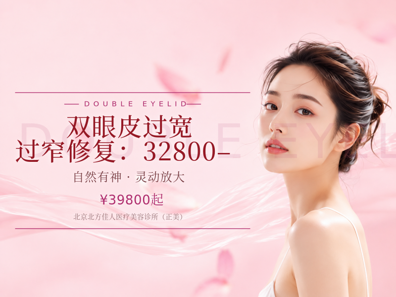 双眼皮过宽/过窄修复：32800–