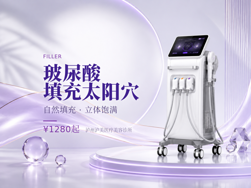玻尿酸填充太阳穴（单侧）