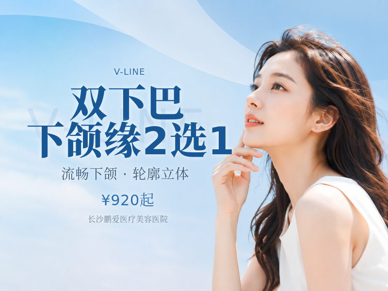 双下巴/下颌缘 2选1