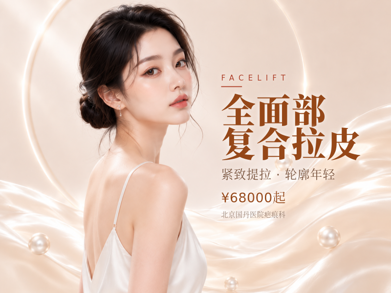 全面部复合拉皮（额 + 中 + 下颌）