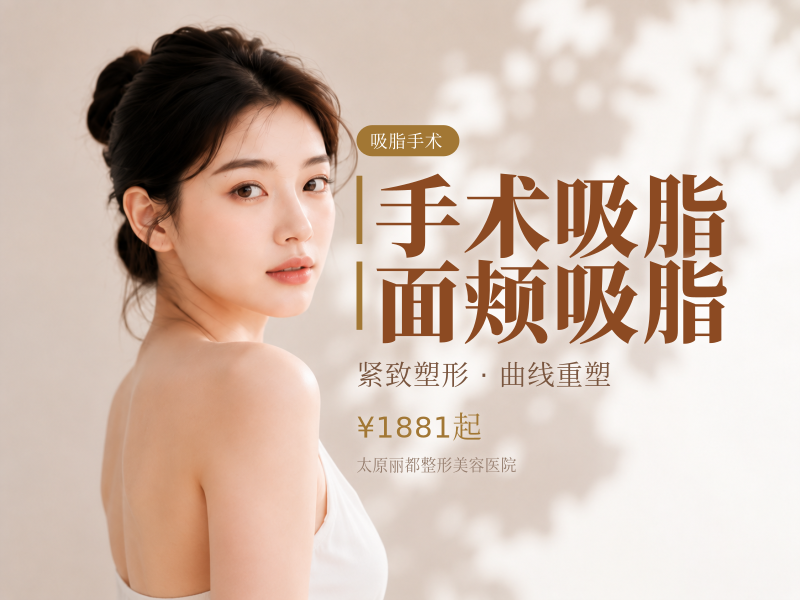 手术吸脂面颊吸脂